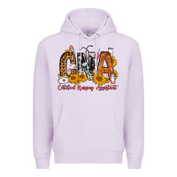 Lilac Cna Certified Nursing Assistant Premium Hoodie - FaDigitalArtStudio