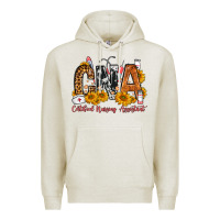 Oatmeal Heather Cna Certified Nursing Assistant Premium Hoodie - FaDigitalArtStudio