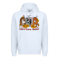 White Cna Certified Nursing Assistant Premium Hoodie - FaDigitalArtStudio