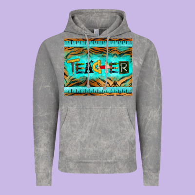 Teacher Mousepad Vintage Hoodie Designed By Barkaloodesign