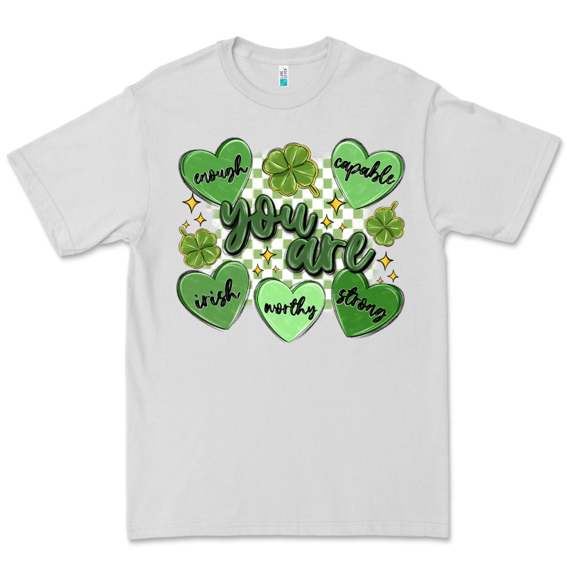 St. Patrick's Day Positive Affirmations Premium Tee by MaliasSmallBusiness | Teevron