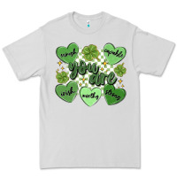 Dove Grey st. patrick's day positive affirmations Premium Tee - MaliasSmallBusiness