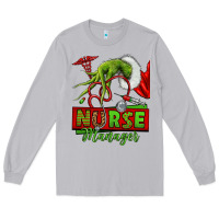Moon Dust grinch hand nurse manager Long Sleeve Tee - NancyCooperArtShop