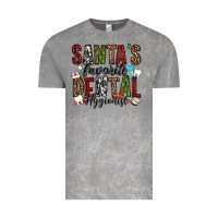Cloud Rock santa's favorite dental hygienist Vintage Tee - Jasminsmagicworld