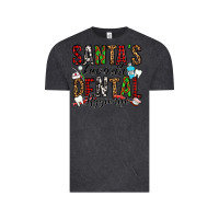 Vintage Black santa's favorite dental hygienist Vintage Tee - Jasminsmagicworld