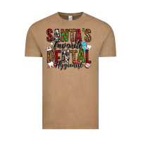 Vintage Coffee santa's favorite dental hygienist Vintage Tee - Jasminsmagicworld