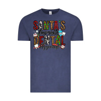 Vintage Denim santa's favorite dental hygienist Vintage Tee - Jasminsmagicworld