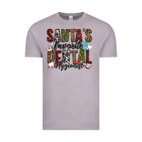 Vintage Zinc santa's favorite dental hygienist Vintage Tee - Jasminsmagicworld