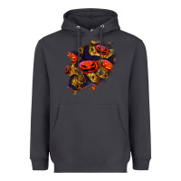 Smoke halloween pumpkin patch  2 Heavyweight Hoodie - BundleAndBundleShop