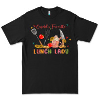 Black cupids favorite lunch lady Premium Tee - MaliasSmallBusiness