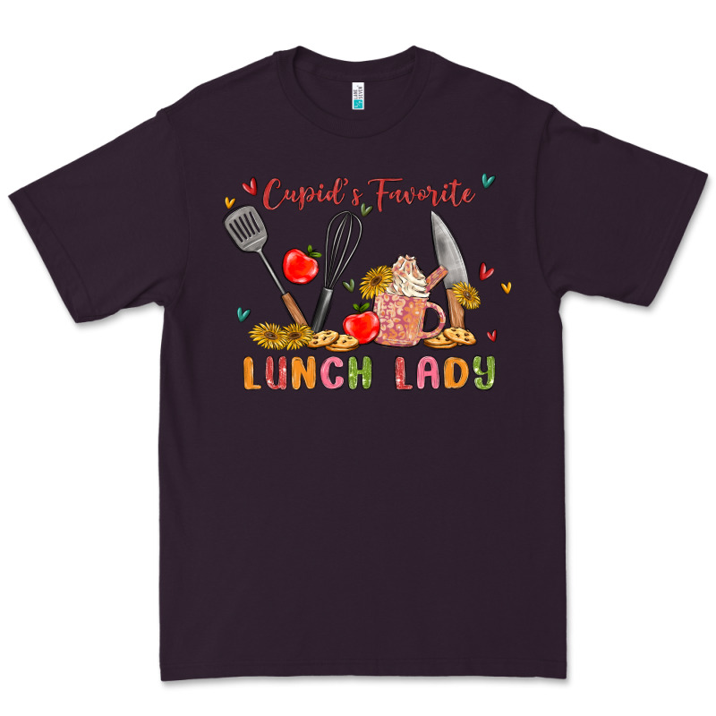 Cupids Favorite Lunch Lady Premium Tee by MaliasSmallBusiness | Teevron