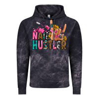 Cloud Black nail hustler Vintage Hoodie - Jasminsmagicworld
