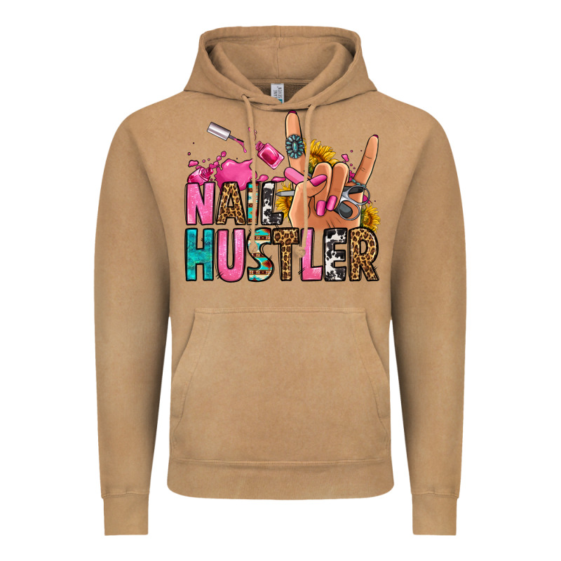 Nail Hustler Vintage Hoodie by Jasminsmagicworld | Teevron