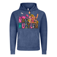 Vintage Denim nail hustler Vintage Hoodie - Jasminsmagicworld