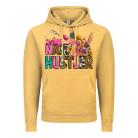 Vintage Mustard nail hustler Vintage Hoodie - Jasminsmagicworld