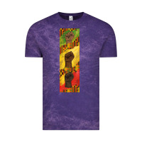 Cloud Purple juneteenth pen wrap Vintage Tee - BarkalooDesign
