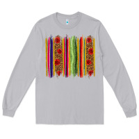 Moon Dust Mexico Serape Brushstroke Long Sleeve Tee - texasbilliewilder