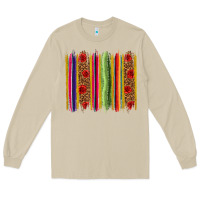 Mexico Serape Brushstroke Long Sleeve Tee | Teevron