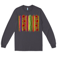 Smoke Mexico Serape Brushstroke Long Sleeve Tee - texasbilliewilder
