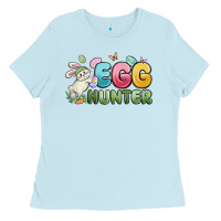 Baby Blue egg hunter Ladies Tee - MaliasSmallBusiness
