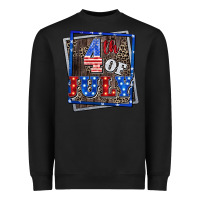 Black 4th of july Heavyweight Sweatshirt - CowGirlArtShop