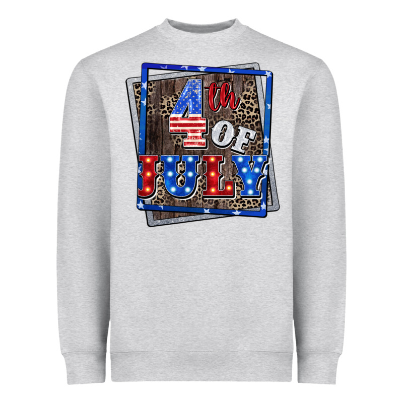 4th Of July Heavyweight Sweatshirt by CowGirlArtShop | Teevron