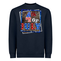 Navy 4th of july Heavyweight Sweatshirt - CowGirlArtShop