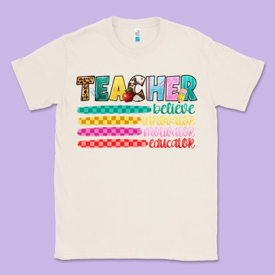 Teacher Believe Classic Tee Designed By Artiststas