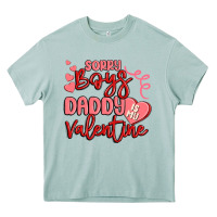 Arona sorry boys daddy is my valentine Heavy Core Tee - MaliasSmallBusiness
