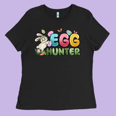 Egg Hunter Ladies Tee Designed By Maliassmallbusiness