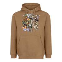 Toasted Coconut inhale peace exhale chaos chest Heavyweight Hoodie - FaDigitalArtStudio