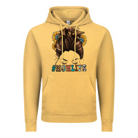 Vintage Mustard mom life messy bun Vintage Hoodie - Jasminsmagicworld