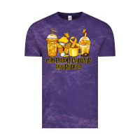 Cloud Purple childhood cancer awareness coffee Vintage Tee - Jasminsmagicworld
