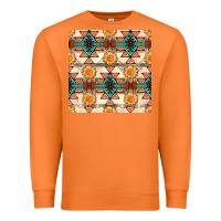 Carrot native american aztec seamless pattern 1 Premium Sweatshirt - BundleAndBundleShop