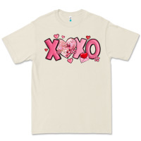 Bone xoxo disco heart valentine's day Premium Tee - MaliasSmallBusiness