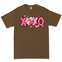 Cacao xoxo disco heart valentine's day Premium Tee - MaliasSmallBusiness