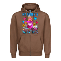 Chestnut My Patients Are My Valentine Coffee Mug Zipper Hoodie - FaDigitalArtStudio
