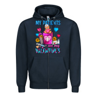 Navy My Patients Are My Valentine Coffee Mug Zipper Hoodie - FaDigitalArtStudio