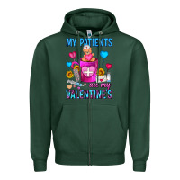 Sports Green My Patients Are My Valentine Coffee Mug Zipper Hoodie - FaDigitalArtStudio