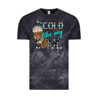Cloud Black cold like my soul with coffee Vintage Tee - BarkalooDesign