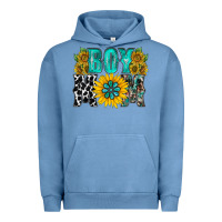 Pigment Pebble Blue boy mom Urban Hoodie - RacoonDesign