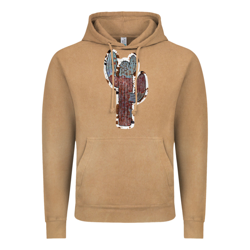 Cowhide Old Cactus Vintage Hoodie by RanaPortraitStore | Teevron
