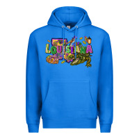 True Royal louisiana mardi gras Premium Hoodie - FaDigitalArtStudio