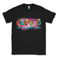 Black unafraid i know who holds tomorrow Classic Tee - Artiststas
