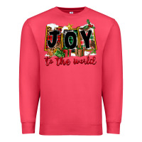 Cardinal Joy To The World Premium Sweatshirt - FaDigitalArtStudio
