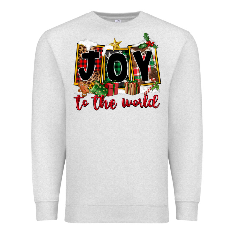 Joy To The World Premium Sweatshirt by FaDigitalArtStudio | Teevron