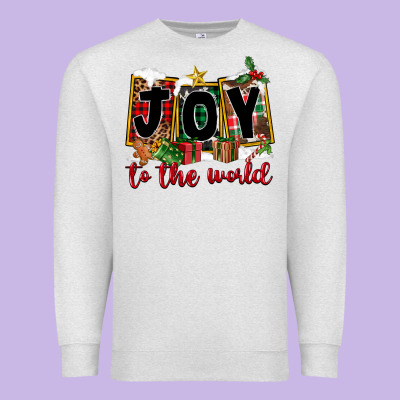 Joy To The World Premium Sweatshirt Designed By Fadigitalartstudio