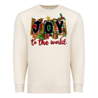Sandshell Joy To The World Premium Sweatshirt - FaDigitalArtStudio