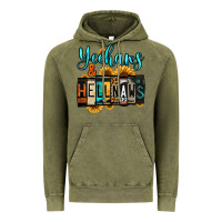 Vintage Olive yeehaws and hellnaws Vintage Hoodie - Jasminsmagicworld