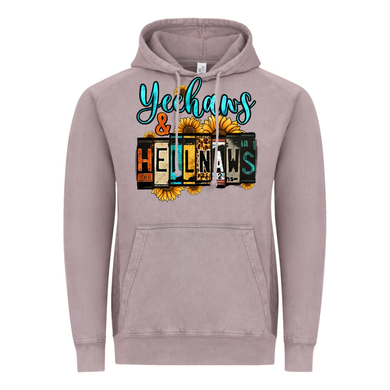 Yeehaws And Hellnaws Vintage Hoodie by Jasminsmagicworld | Teevron